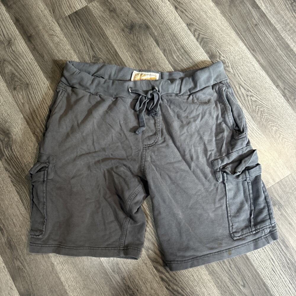 Super Vintage Size Large Men’s Sweatpants Cargo Grey Shorts